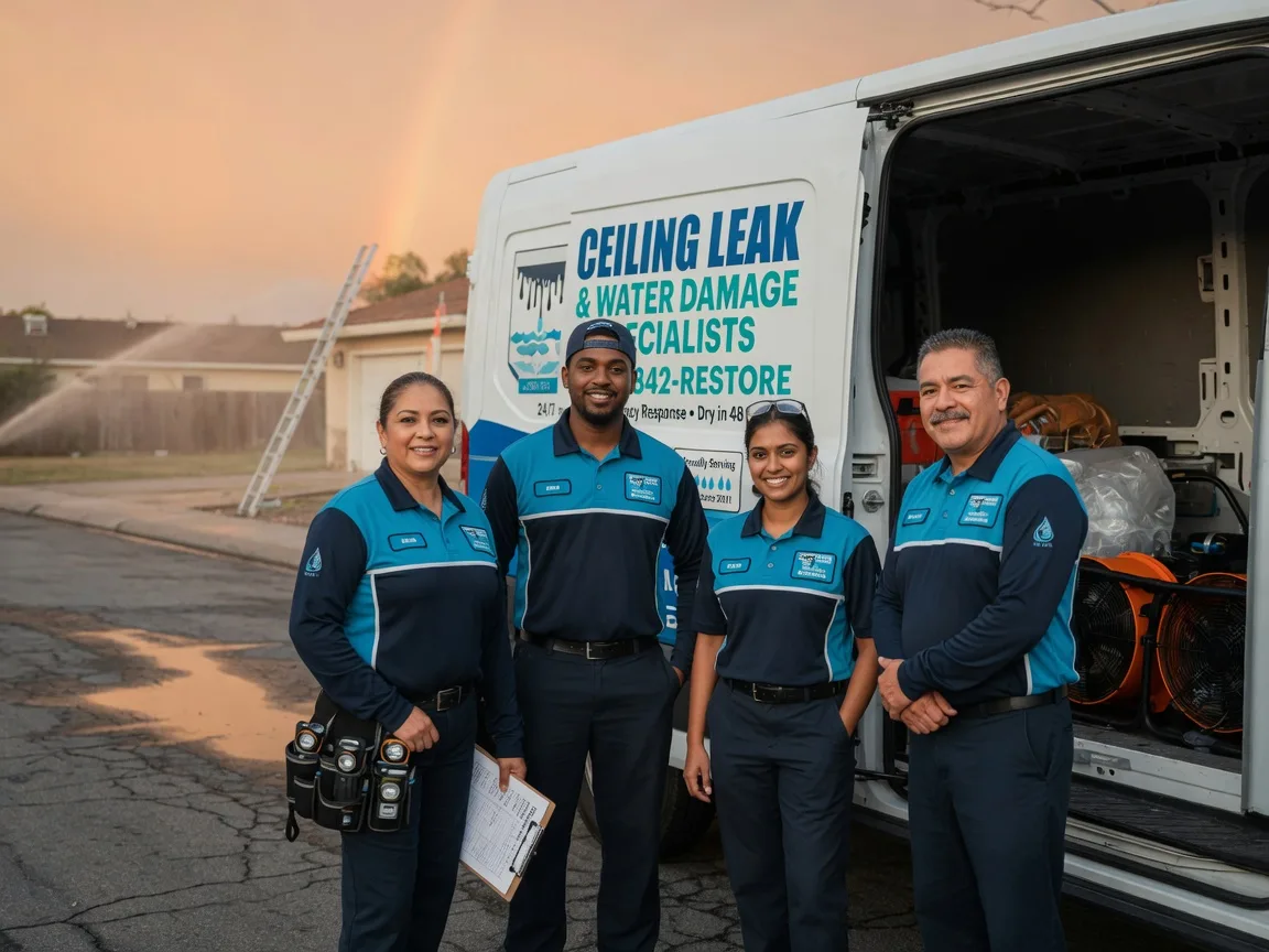 Ceiling Leak Cleanup company in Oxford, ME